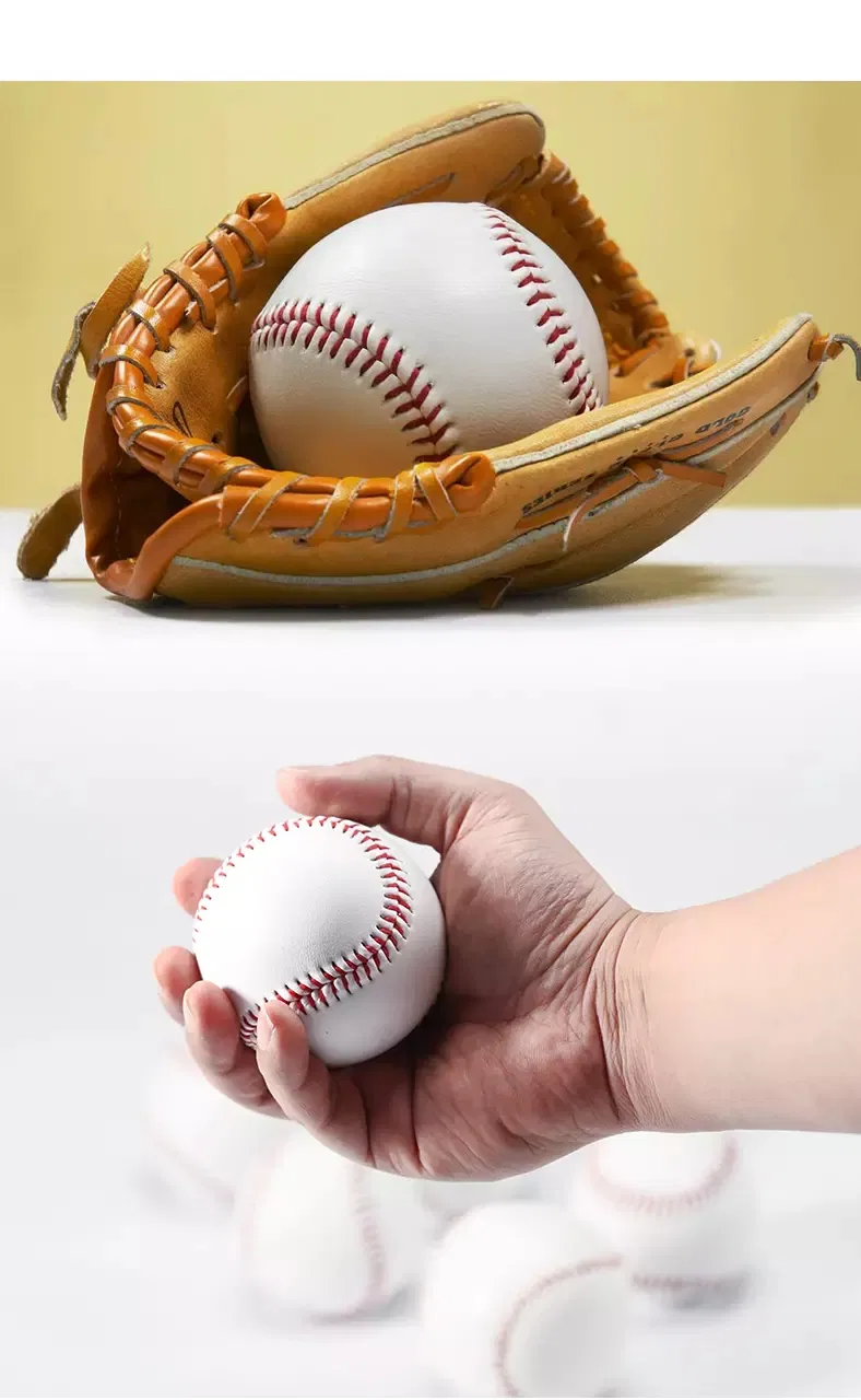 9" Cowhide Full Grain Leather Cover Major Little League College Baseball Ball