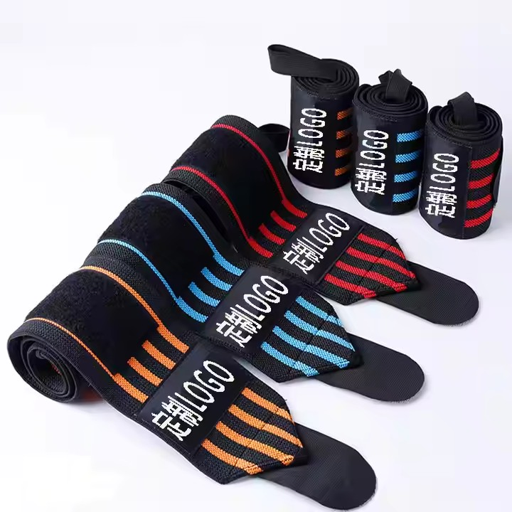 Sports Gym Exercise Wrist Wraps Men's and Women's Hand Support Bandages Powerlifting Wrist Bands