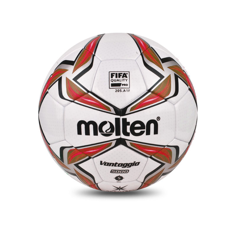 High Quality Molten 5000 Shiny TPU Laminated Training Soccer Ball Futbol