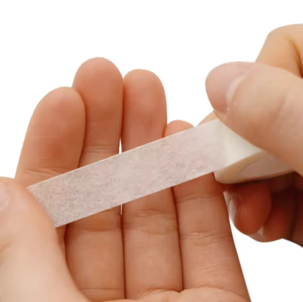 Factory Customized 3 Inch Medical Wound Care Grip Tape Pre-Cut Surgical Sport Stickers White Non Woven Cloth Tape for Body