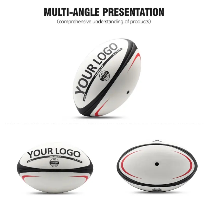 Newly Trendy Custom Union Rugby Balls Premium Quality PU Rubber Soccer Ball