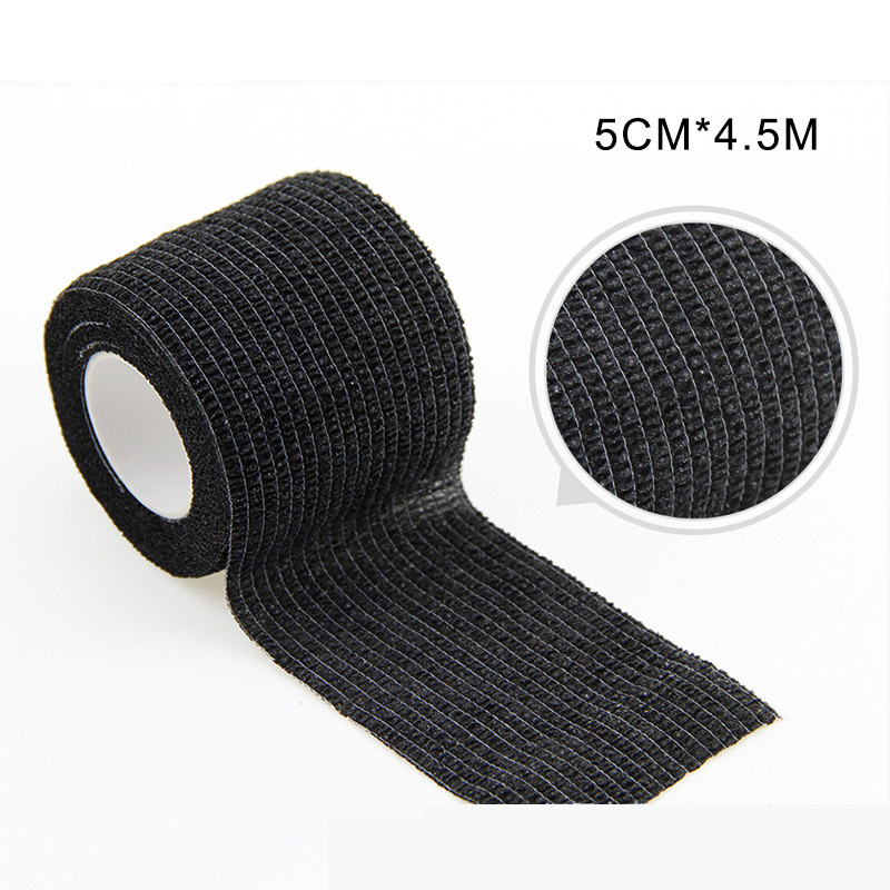Pure Color Cohesive Elastic Self Adhesive Tattoo Bandages Tape for Grip Cover and Sports Handle
