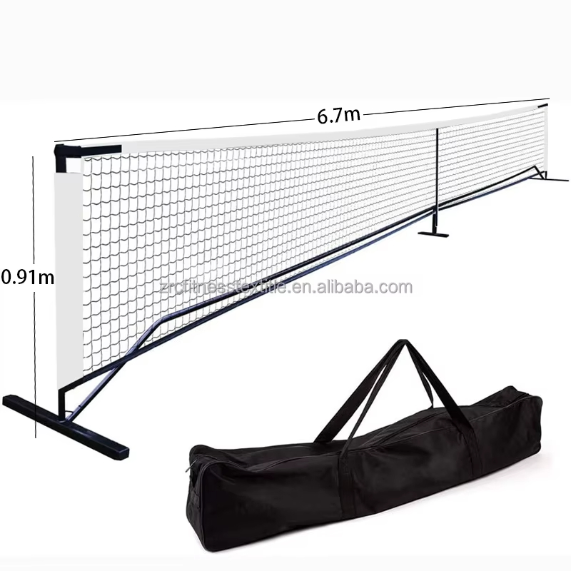 Wholesale High Quality 22 FT Wide 36 Inch Height Portable Outdoor Competition Pickleball Net Professional Pickle Ball Game Nets