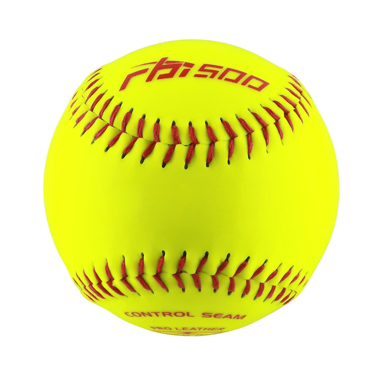 Premium Optic Yellow Softball for Training and Competitive Play