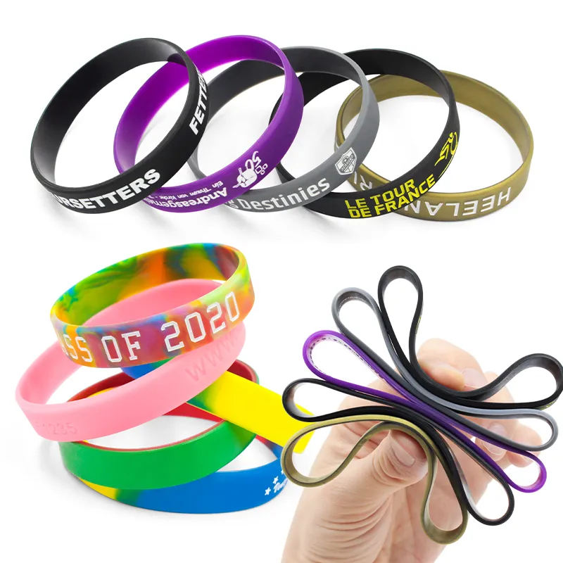 Silicone Wristband Display 6