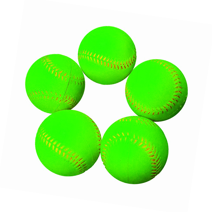 Promotional Custom Round Shape Logo Printed Release Pressure 12 Pack Squish Anti-Stress Foam PU Stress Ball Foam Baseball