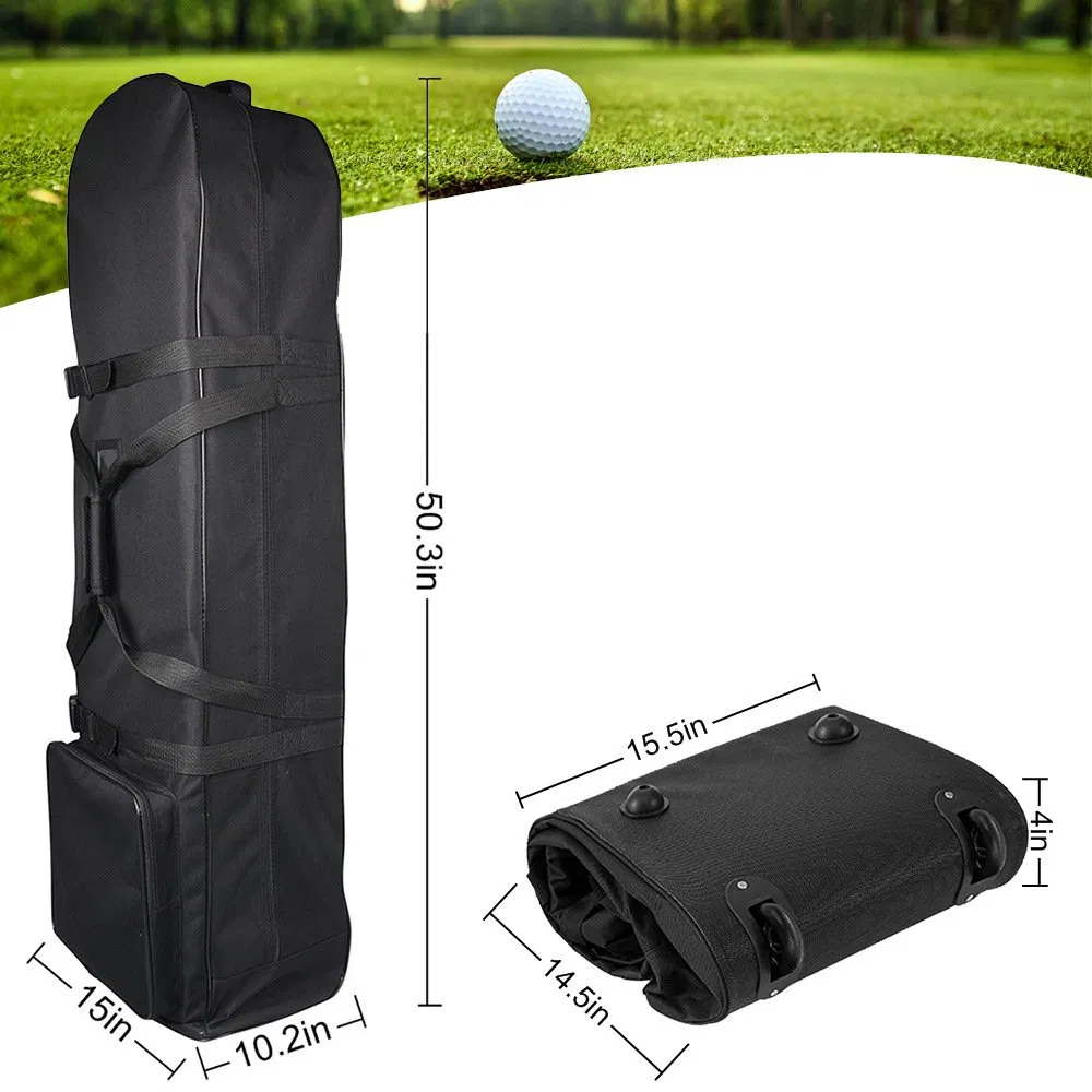 Jasde Made Golf Air Bag 900d Thickened Waterproof Ball Bag Protective Cover Aircraft Shipping Bag Oxford Material