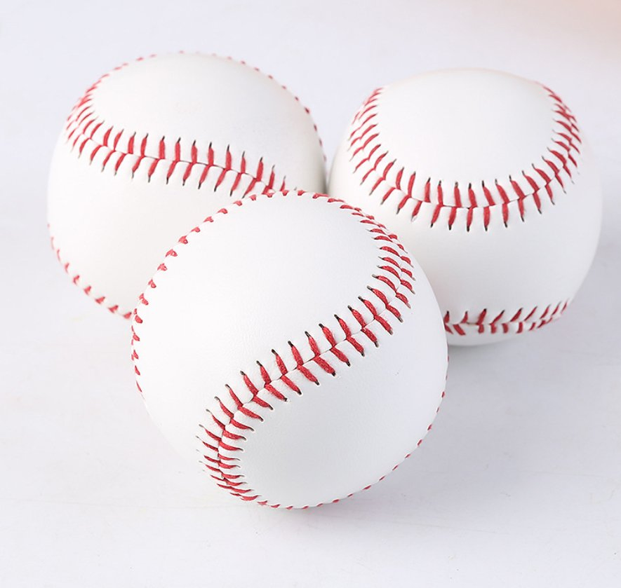 Customized Logo 9" Leather College Official Professional Training Game Baseball