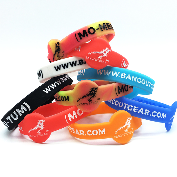 Factory Price Custom School Sport Silicone Bracelets Corporate Activity Souvenir Gift Colorful Silicone Wrist Band Promotional Products Rubber Hand Band