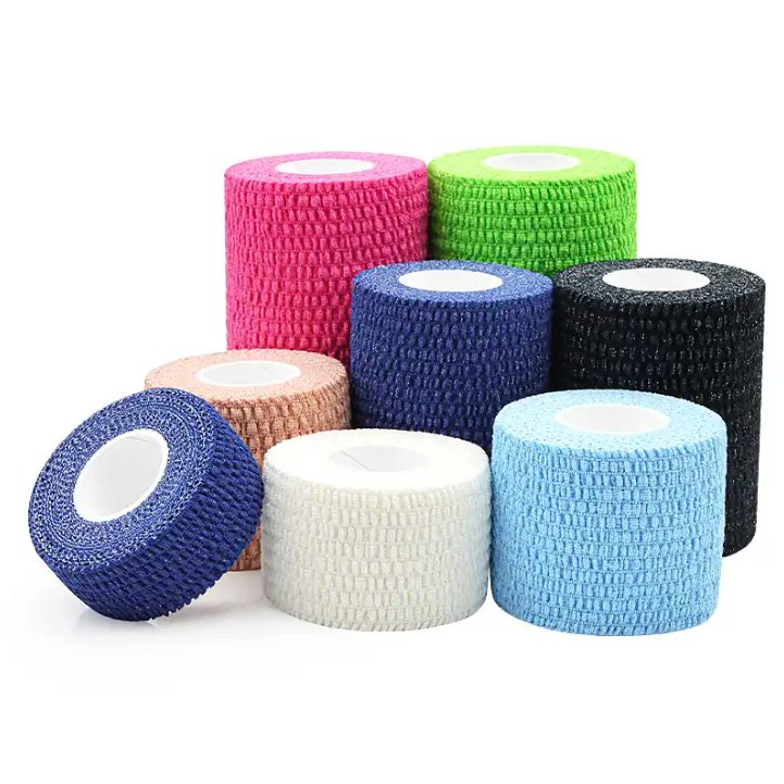 Light Elastic Adhesive Thumb Bandage Cross Training Tape Hook Grip Stretch Sports Tape for Finger Protection Powerlifting Exercise Workout Athletic Sweat Proof