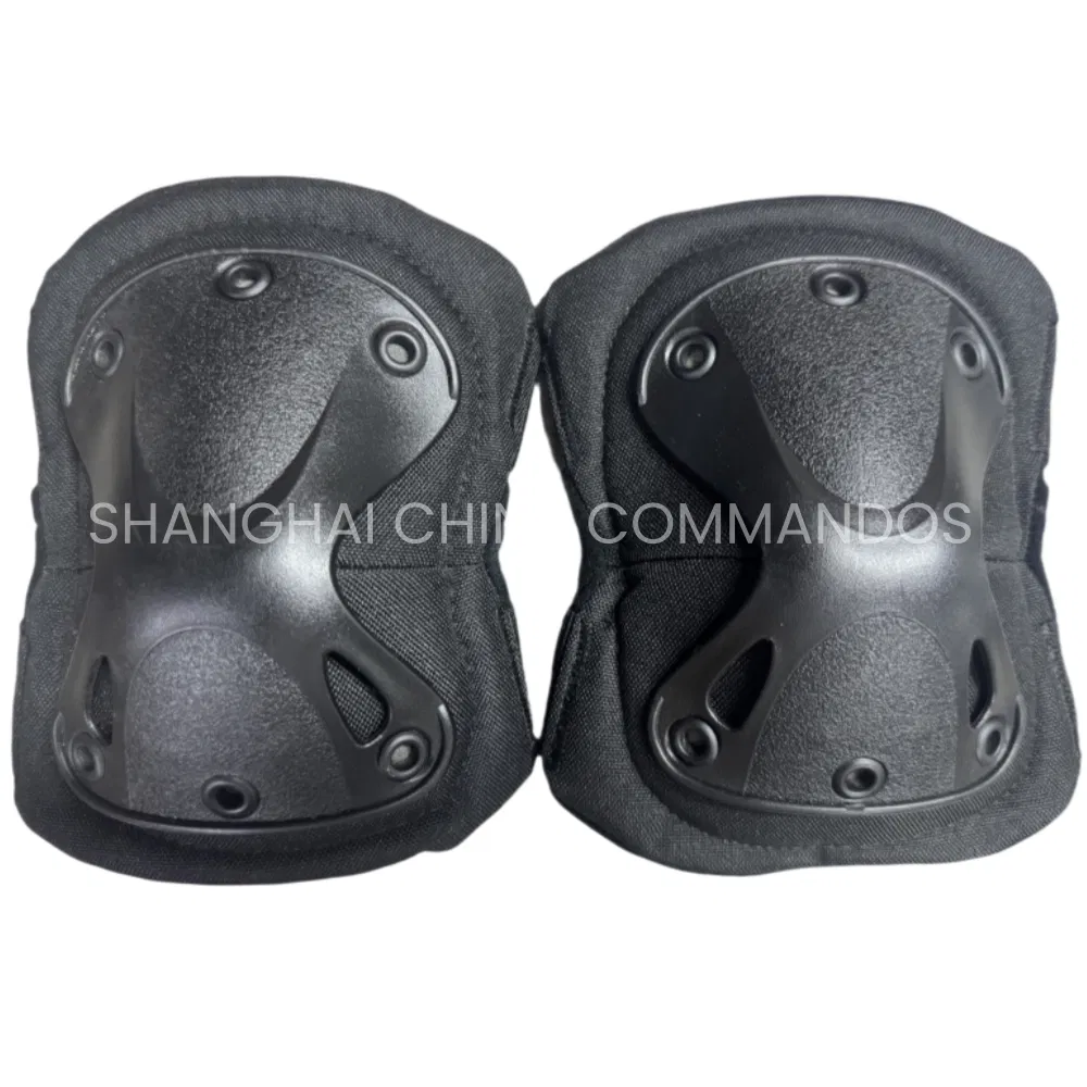 Protective Tactical Gear Sports/Training Protection Forces Security Guard Elbow Black Knee Pads