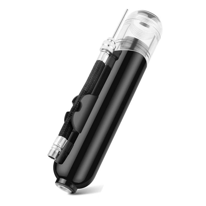 Ball Pump, Portable Dual Action Air Pump Manual Sports Inflator Pump with Needles and Nozzles