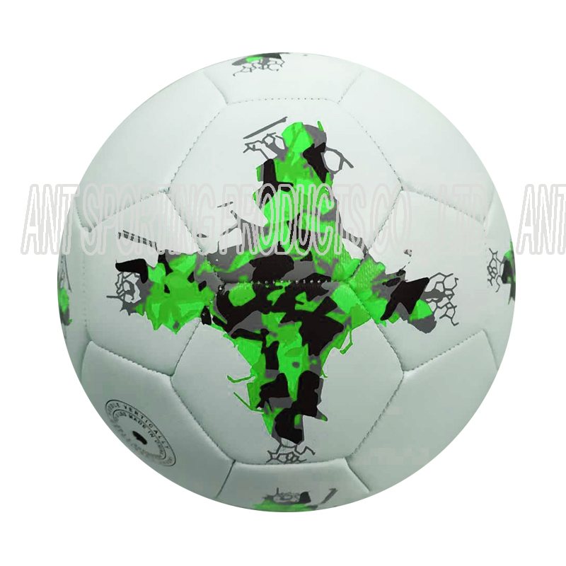 Promotional Soccer Ball Machine Stitched Football PU Leather Material Soccer Ball