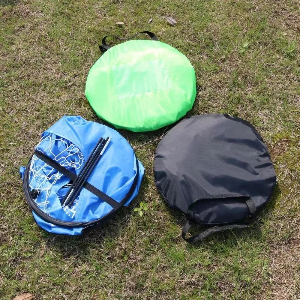 Folding Portable Soccer Ball Football Training Equipment Net Indoor Kicking Pop up Kids with Mini Goal Bl20052