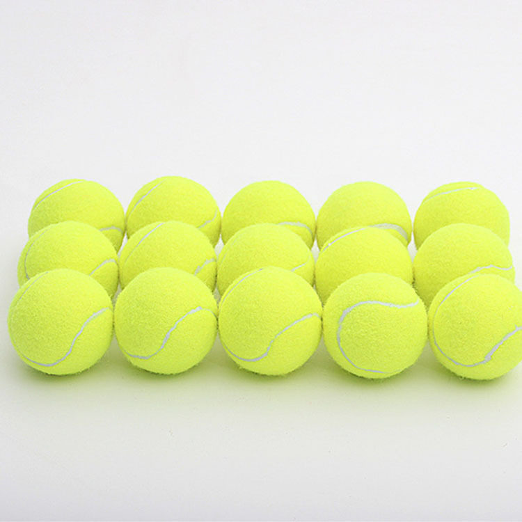 High Quality Rubber Wool Tennis Balls with Tube