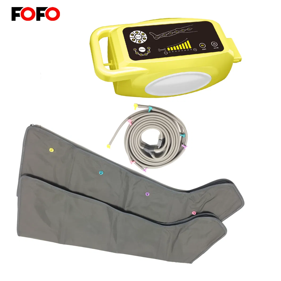 8 Chamber Sport Recovery Compression Massager Air Pressure Leg Therapy Recovery Pump