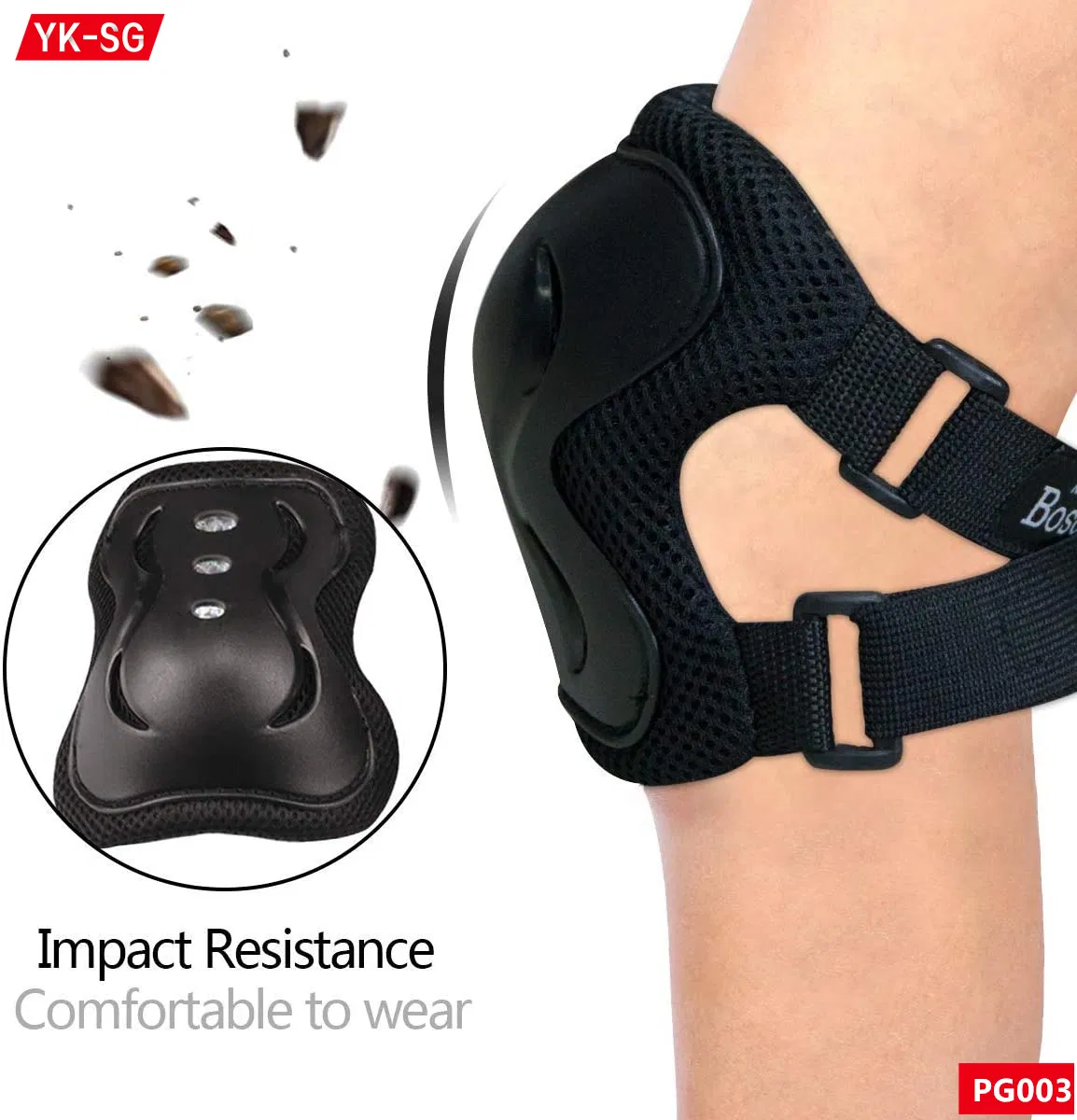 Wholesale Kids Knee Elbow Pads Sports Riding Helmet Wrist Guard 6PCS