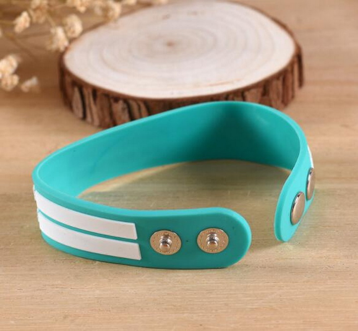 Custom Multi-Color Silicone Bracelet, Promotional OEM Sport Silicone Wristband