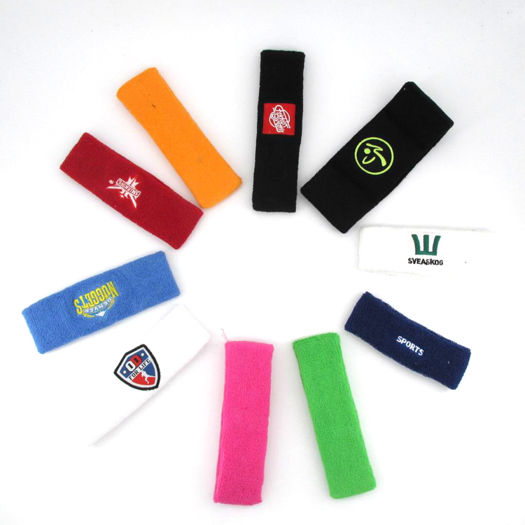 Sport Headband with Embroidery Logo