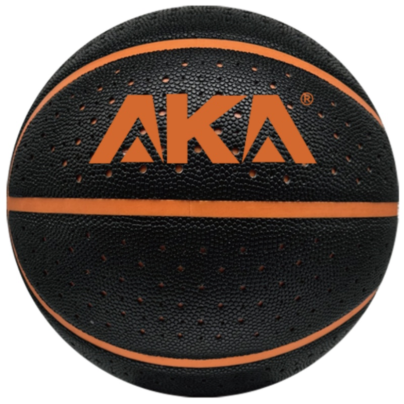 Official Game Leather Basketball Featuring Laminated Layers for Improved Control and Shooting Accuracy