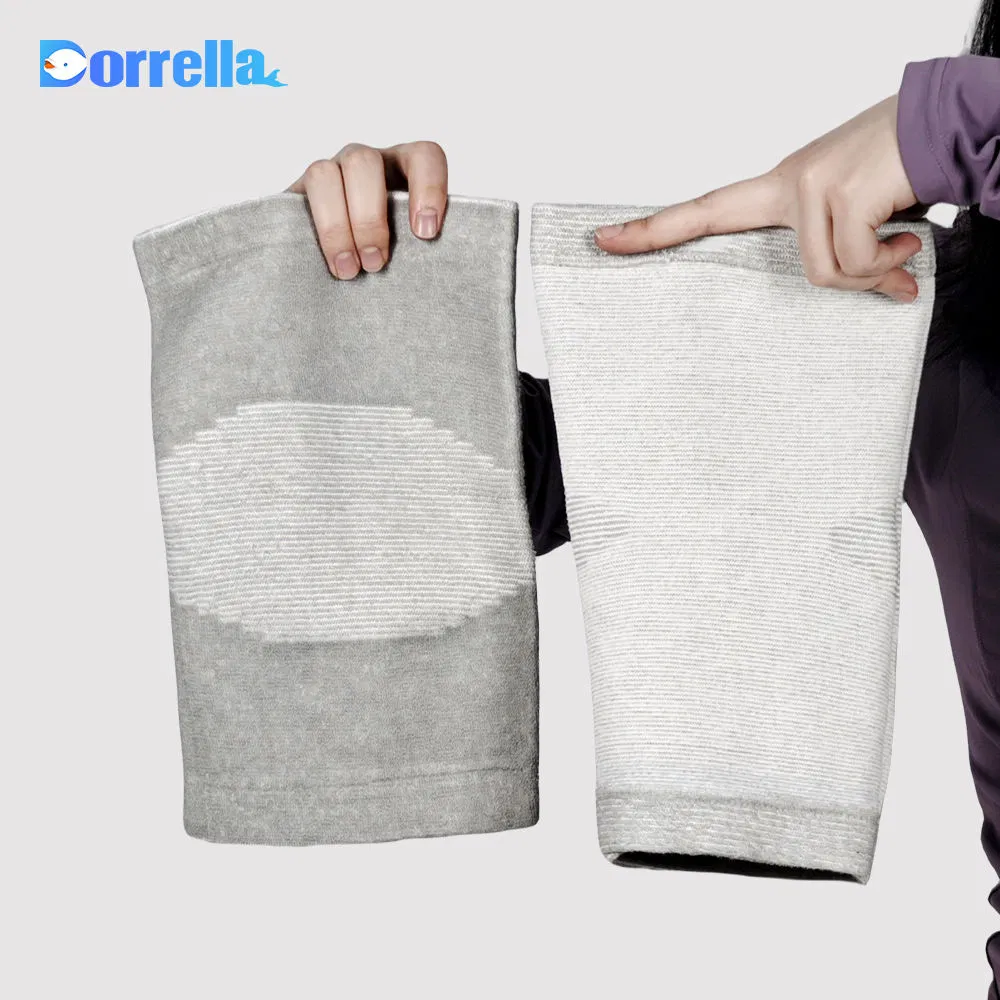 White Basketball Knee Pads Sports Basketball Knee Compression Sleeve