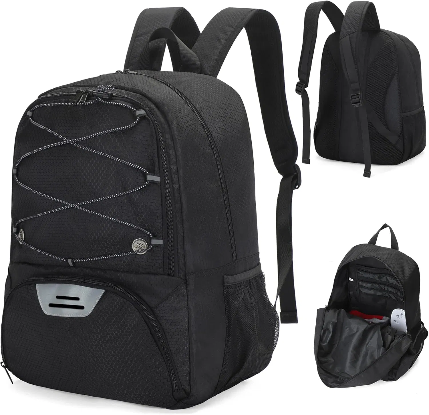 Youth Soccer Bag-Soccer Backpack for Football Basketball, with Ball Compartment Separate Cleat Package