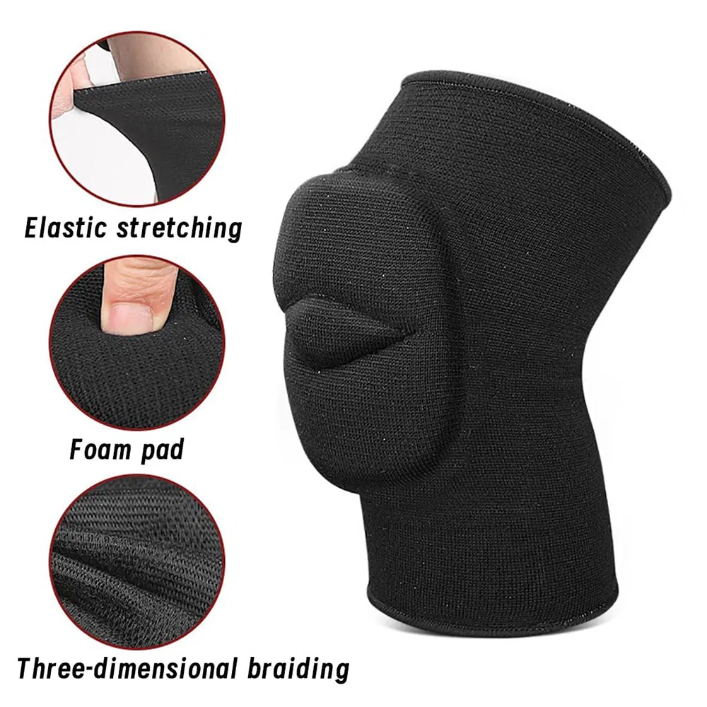 Premium Basketball Volleyball Dance Sports Thick Wear Resistant Sponge Knee Sleeve Pads