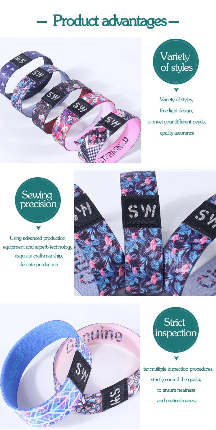 Woven Label Wristband