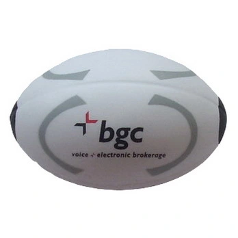 PU Antistress Rugby Ball with Logo Printing (PU-9909) , PU Toys, Promotional Gift Ball