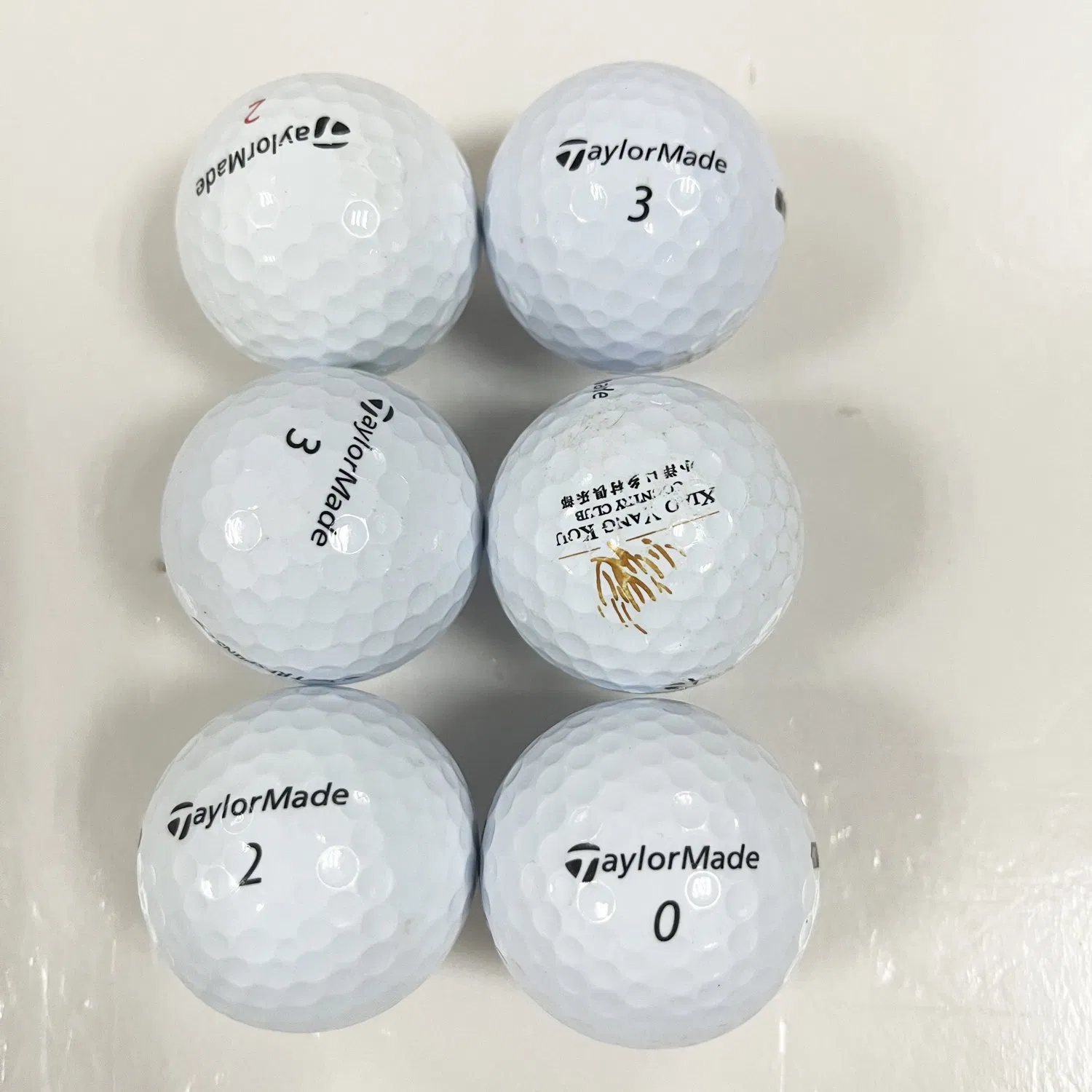 Professional Golf Tournament Printed Ball Used Golf Balls for Practice