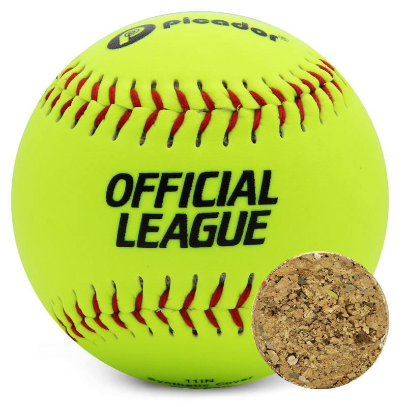 Professional Synthetic Leather Softball Training Ball 12 Inch 11 Inch Softball Ball