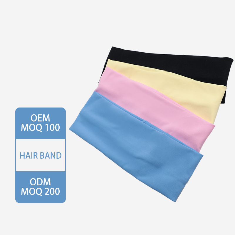 Headbands for Women, Elastic Soft Fabric Non-Slip Hair Bands Hair Warp for Daily Workout Yoga Running Sports