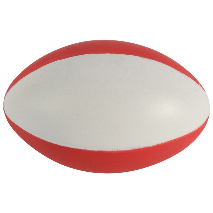 Wholesale Eco Friendly Custom Rugby Stress Balls PU Anti Stress Promotional Foam Toys