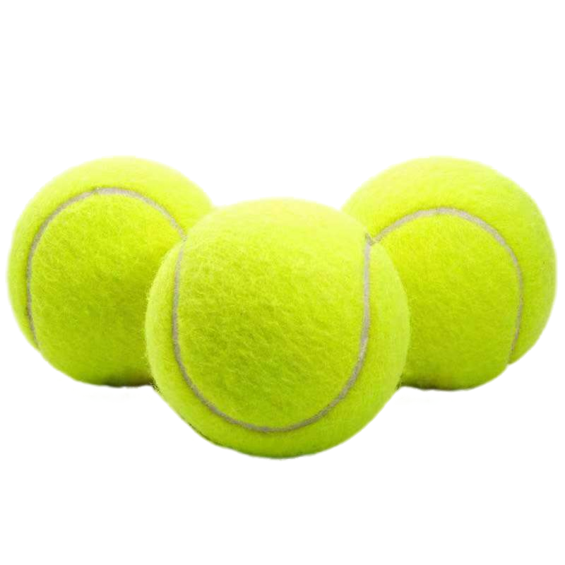 High Quality Rubber Wool Tennis Balls with Tube