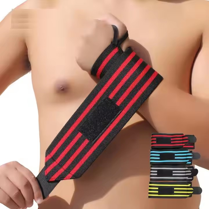 Sports Gym Exercise Wrist Wraps Men's and Women's Hand Support Bandages Powerlifting Wrist Bands