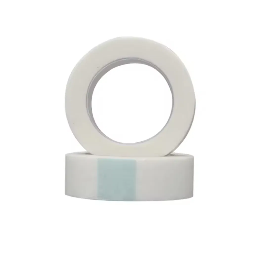 Factory Customized 3 Inch Medical Wound Care Grip Tape Pre-Cut Surgical Sport Stickers White Non Woven Cloth Tape for Body