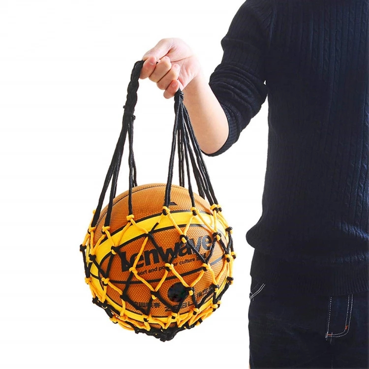 Holder Durable Multi-Functional Single Ball Carrier Net Basketball Football Volleyball Soccer Ball Bags