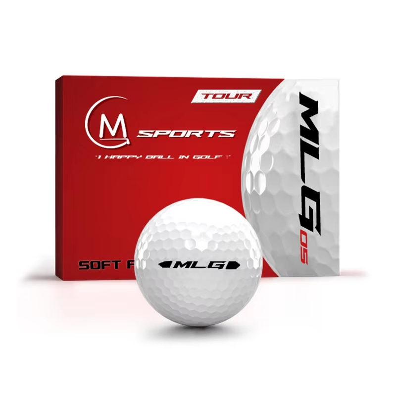 High Quality 2 3 4 Piece Custom Printing Logo Colored Wholesale Golf Ball