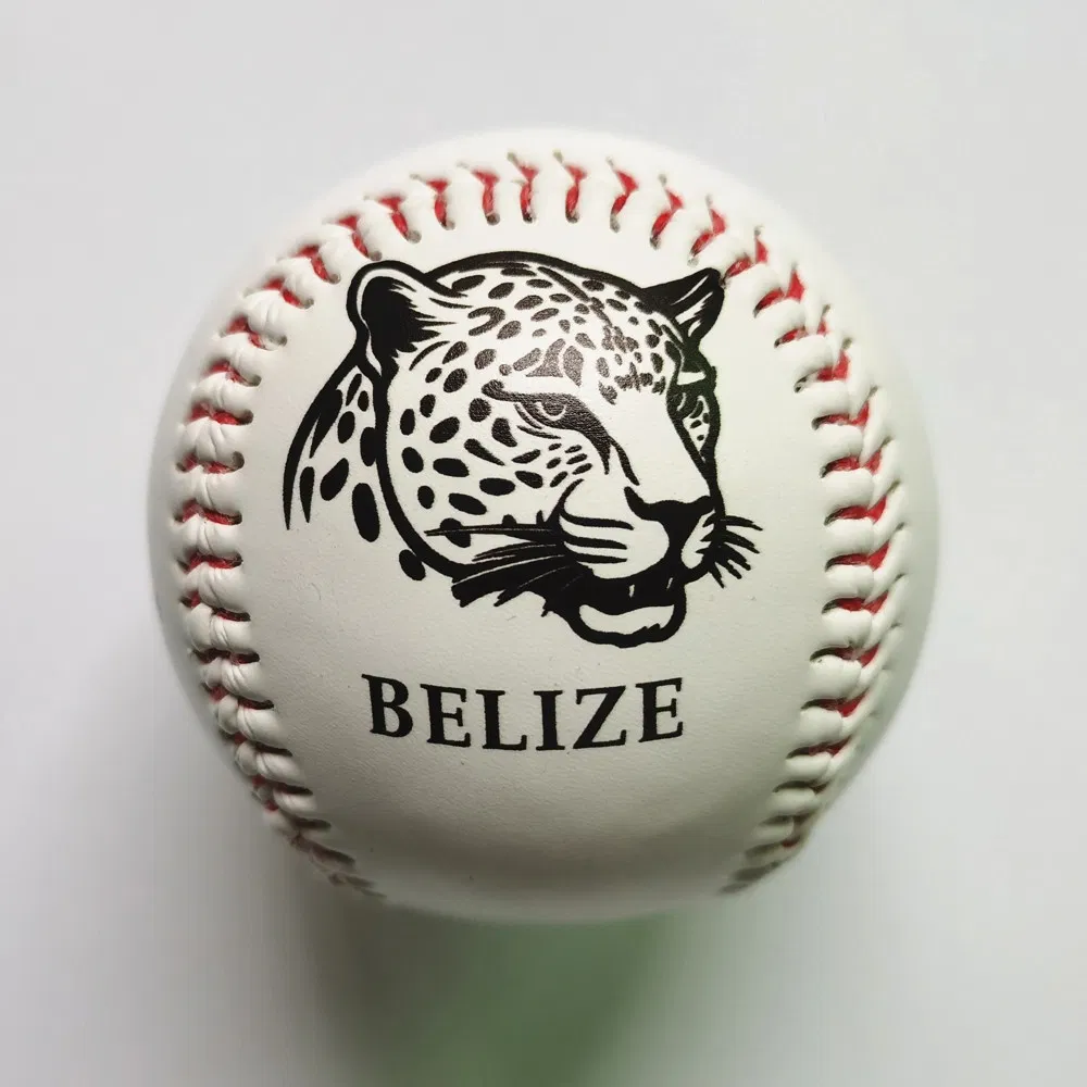 Custom Logo PU PVC Baseball Microfiber Cowhide Material for Competition and Training Baseball