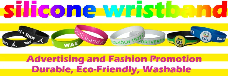 Silicone Wristband Banner