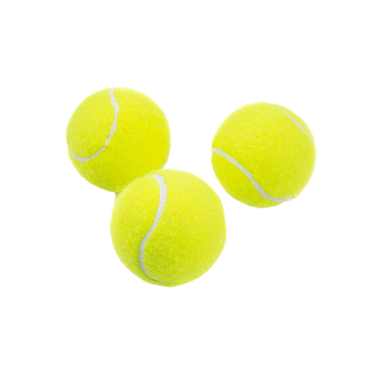High Quality Rubber Wool Tennis Balls with Tube