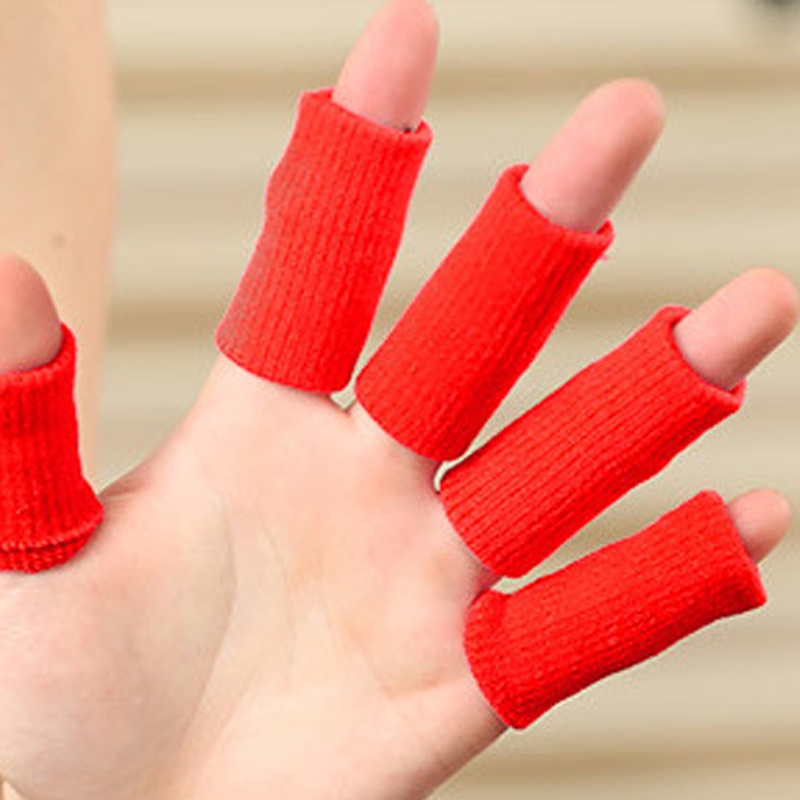 Best Sale Breathable Comfortable Nylon Basketball Sport Finger Support Protection Sleeves