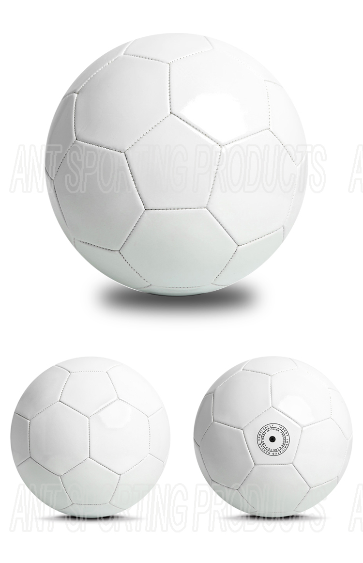 PVC Soccer Ball-Promotional Soccer-White Blank Soccer Ball
