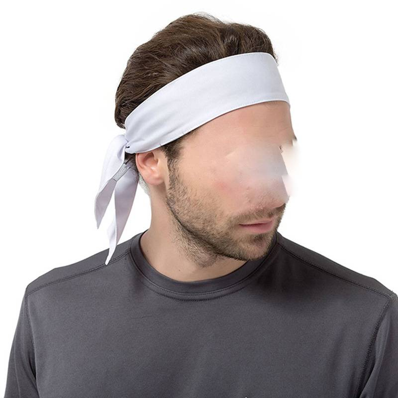 Sports Headband Sweat Band Hair Tie Stretch Moisture Wicking for Running Esg13121