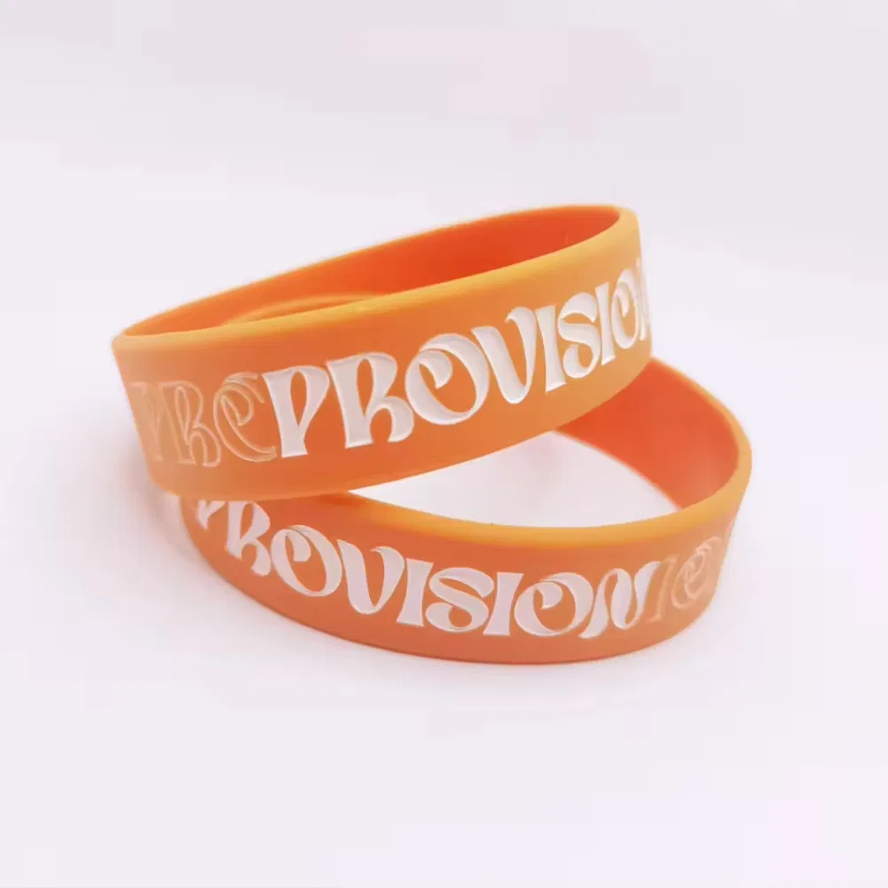 Euramerican Style Custom Ball Games Souvenir Silicone Wristband Ball Sports Stars Cheerleader Rubbery Words Bracelet Wristband