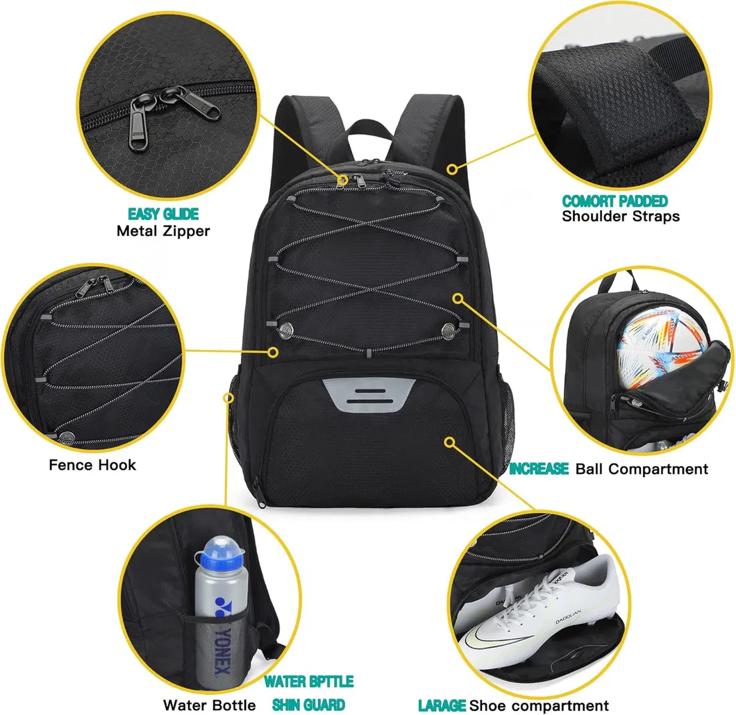 Soccer Backpack Detail 5