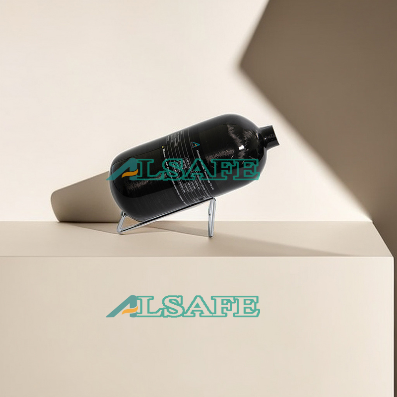 Manufacturer Wholesales Sports Carbon Air Bottle and Fitting Hand Pump