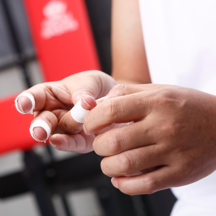 Professional Sport Athletic Strap Tape Custom Elastic 5cm Cotton Rayon Grip Tape Zinc Oxide Glue Free Sample Bjj Protection