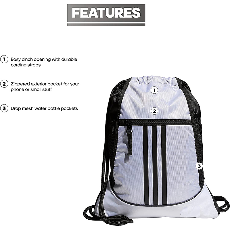 Custom Elite Point 3 Basketball Bag with Ball Holder