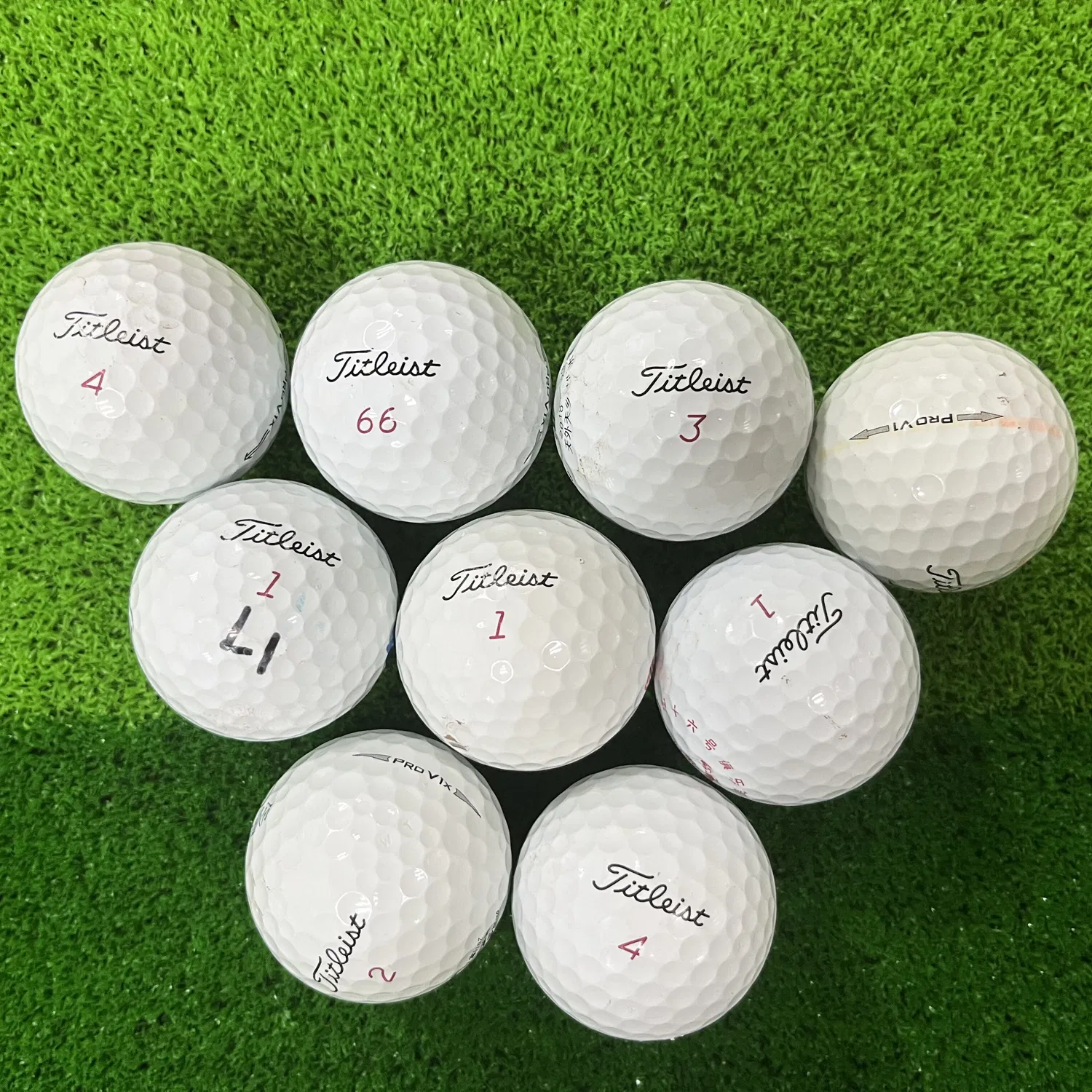 Used Golf Balls for Practice
